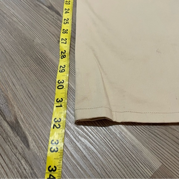 The Limited bootcut khaki pants Zippered pockets Tan Womens 4 Stretch cotton - Picture 9 of 11